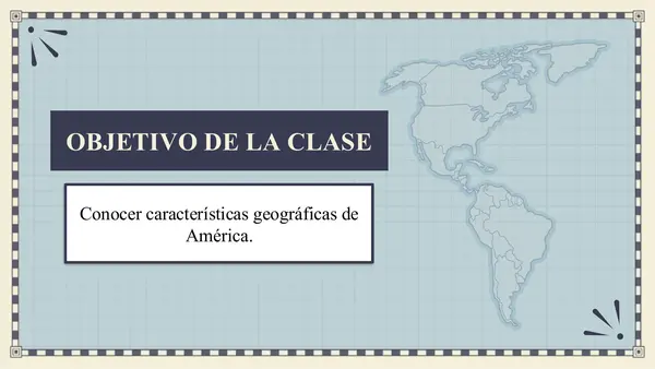 4° Básico "Características de América".