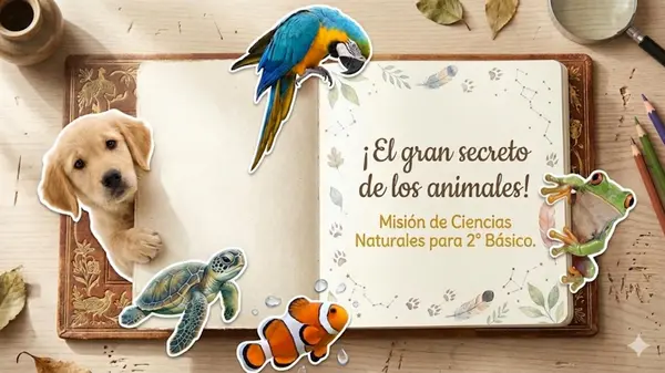 Animales con columna vertebral - 2° Básico - OA1