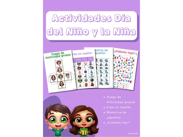 Actividades Para El Día Del Niño Y La Niña. ¡Divertidas Y Educativas!