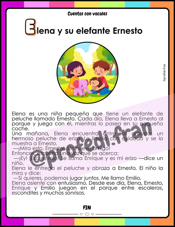 Cuentos con vocales