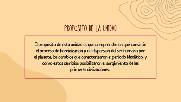 Prehistoria | Introducción a la Unidad 1