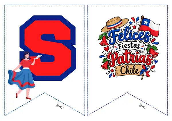 Banderín Fiestas Patrias