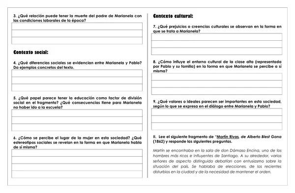 Elementos contextuales en las obras literarias: histórico y de producción