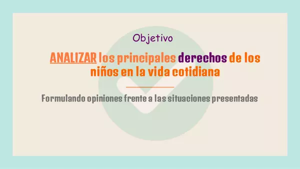 Derechos del niño