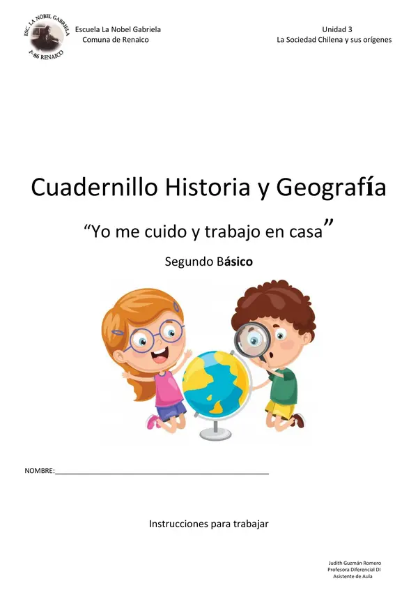 Cuadernillo Historia 2°básico