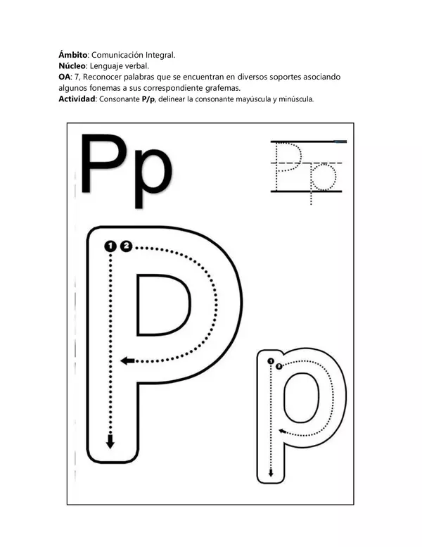 Consonante P/p