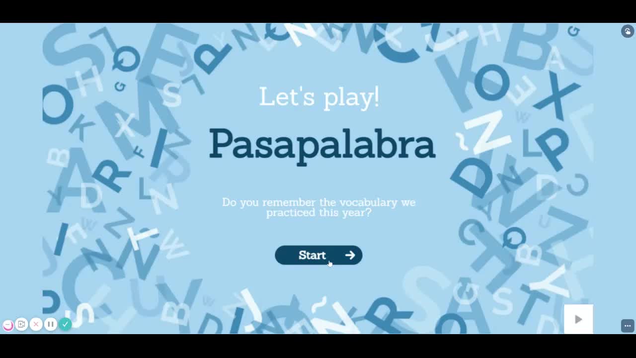 Review: Pasapalabra Social Genially Game
