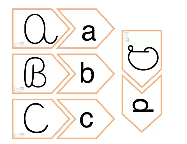 Puzzle ABC - tipo 1