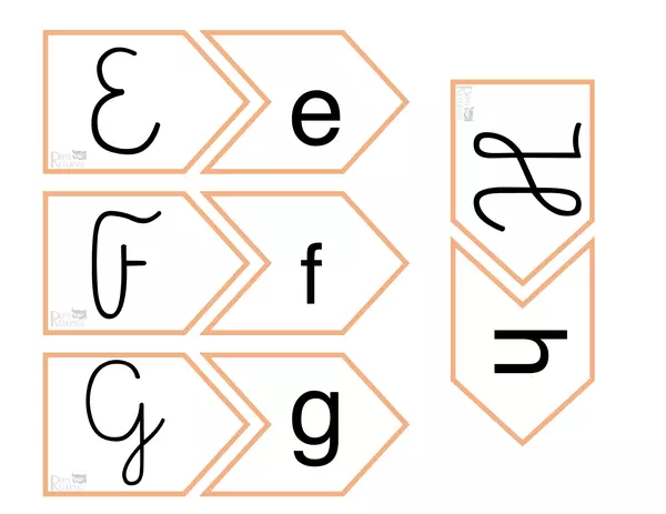 Puzzle ABC - tipo 1
