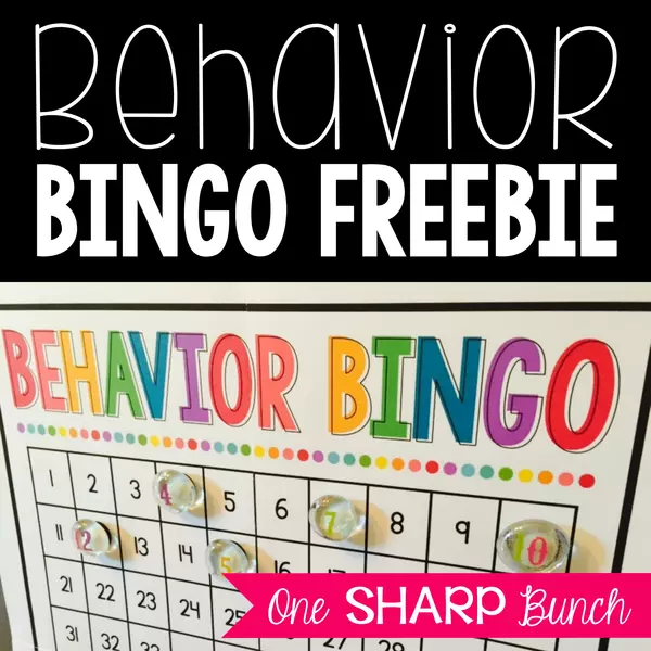 Behavior bingo