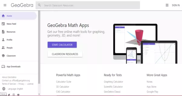 GeoGebra. Software de matemáticas