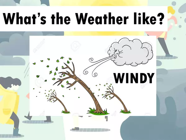 Sentences about the weather.