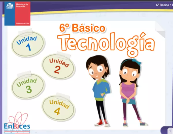Tecnología 6° básico. Libro digital