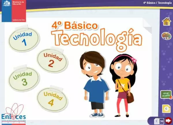 Tecnología 4° básico. Libro digital