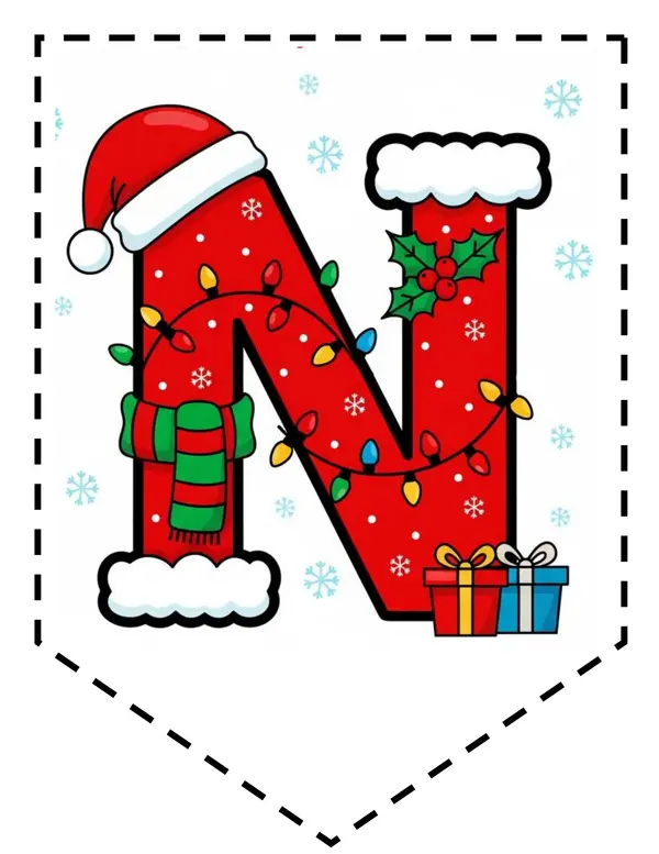 Banderín "Feliz Navidad"