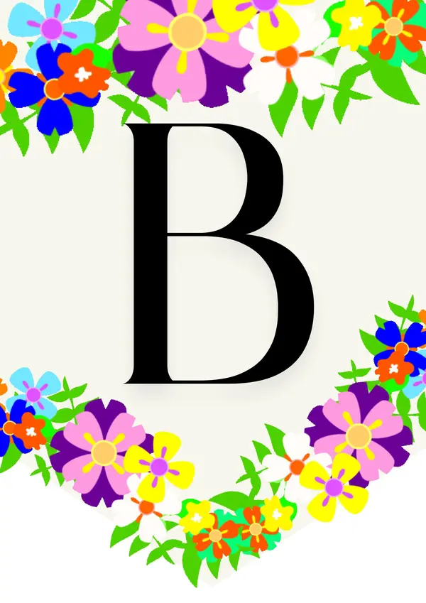 Bienvenida de flores