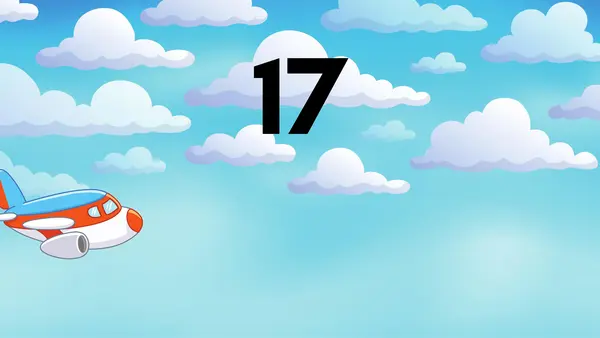 Conteo descendente del 20 al 1