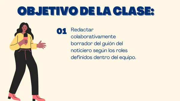 Creación de un noticiero en Lengua y Literatura, primer año medio