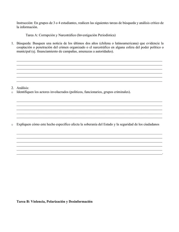 Clase N°5 Unidad 1 Ed Ciudadana 3° Medio Riesgos para la democracia.