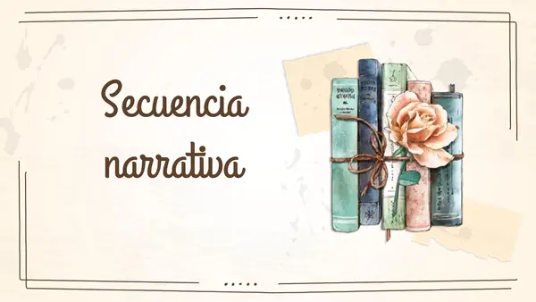 Secuencia narrativa