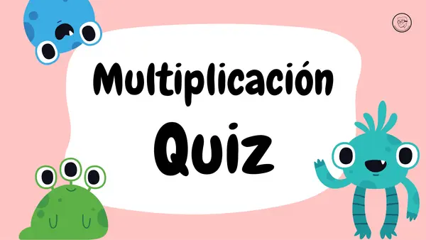 Plantilla de multiplicación ¡Material gratuito!
