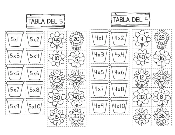 Maceteros de la multiplicación