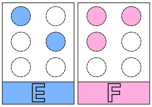 Tarjetas del abecedario y numeros en braille