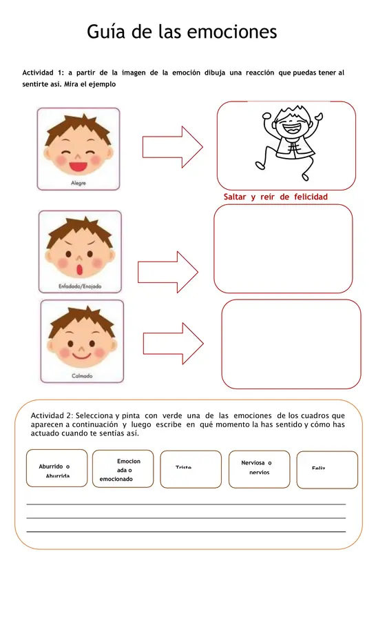 Guía reconocimiento de emociones 