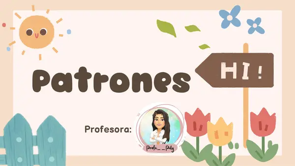 Juego de patrones repetitivos