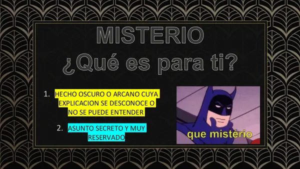 Relatos policiales y de misterio