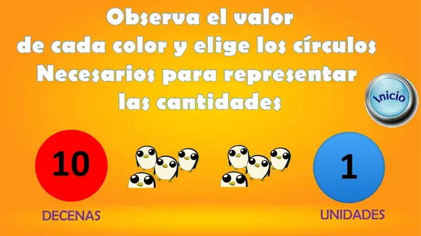 Juegos decenas y unidades