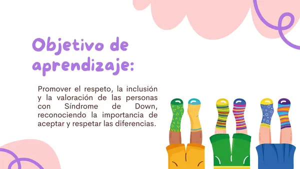 Día Mundial del Síndrome de Down (21 de marzo)