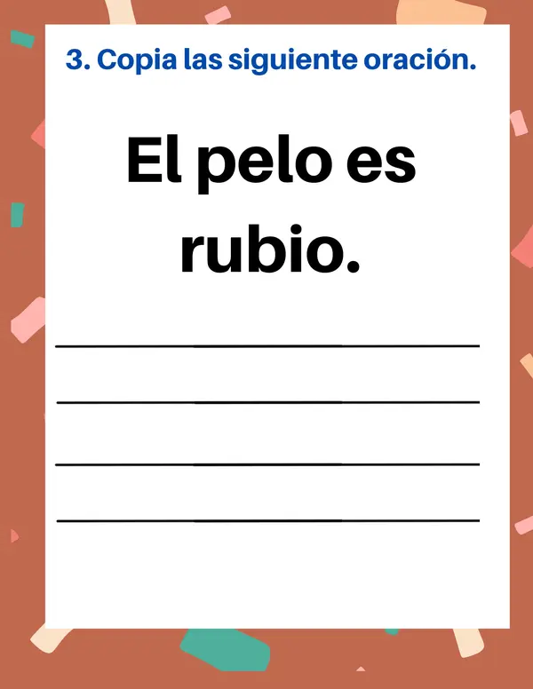Evaluación Diagnostica de escritura 