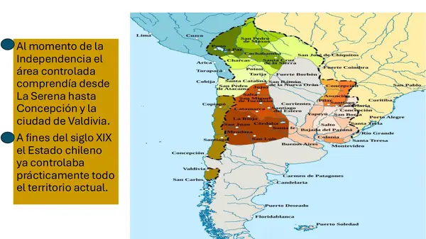 Conformación del territorio nacional