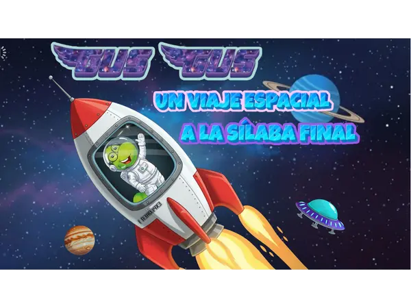 GusGus viaje espacial a Sílaba final