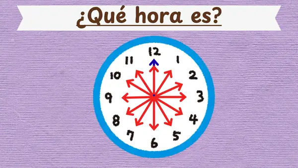 LA HORA EXACTA Y LA HORA Y MEDIA