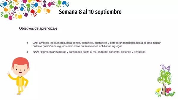 Clase numeros 1 al 10 con guías 