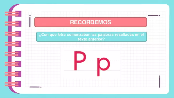 Letra P