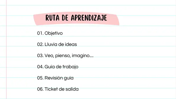 Clase: Acciones de los personajes