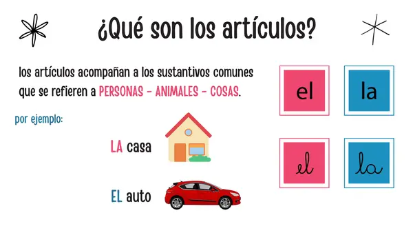 LOS ARTÍCULOS
