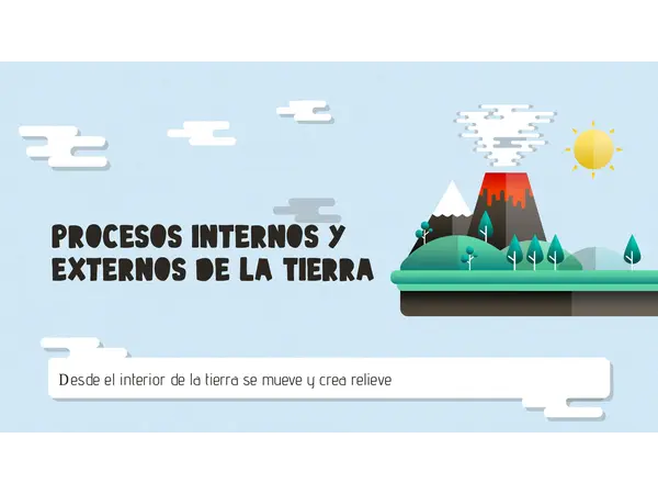 Procesos internos y externos de la Tierra