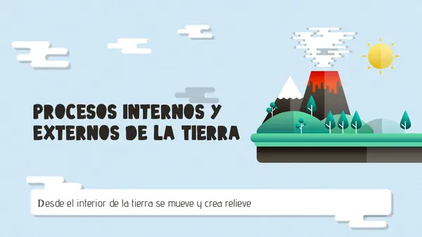 Procesos internos y externos de la Tierra