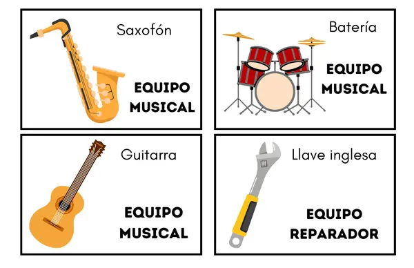 Tarjetas para formar equipos