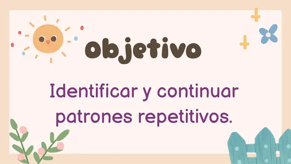 Juego de patrones repetitivos
