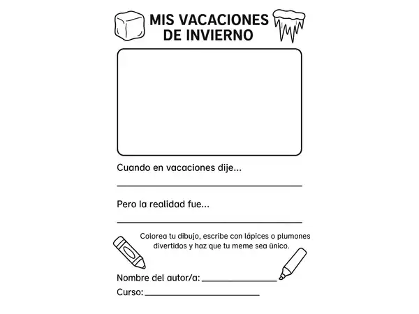 Crear un meme de las vacaciones