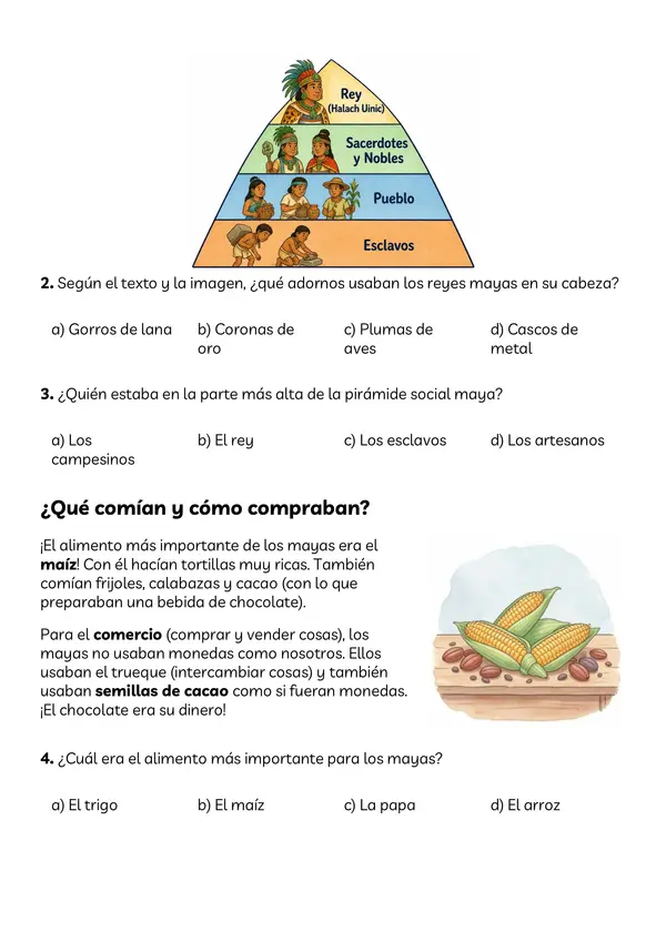 UNIDAD DE LOS MAYAS ADAPTADO