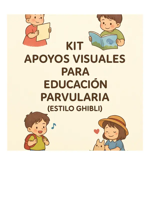 RUTINAS DIARIA kinder APOYO VISUA