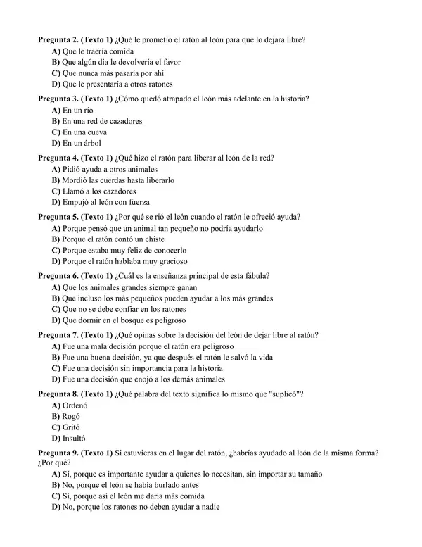 Ensayo simce n°2 