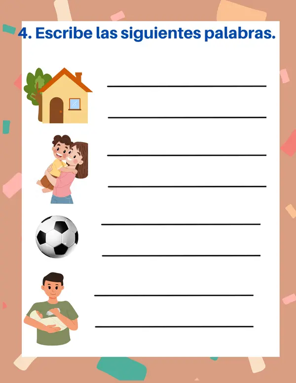 Evaluación Diagnostica de escritura 