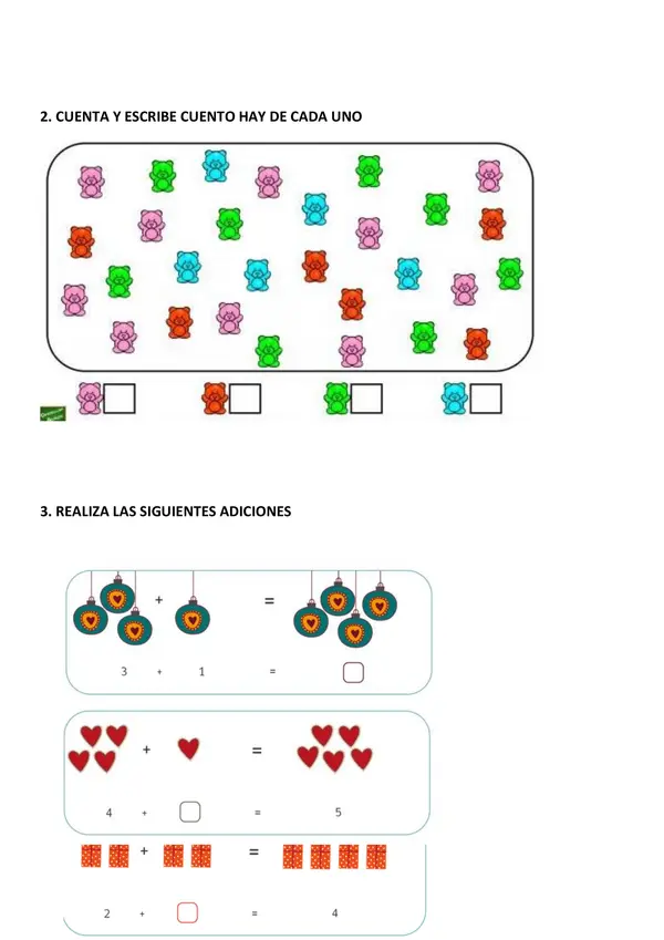 EVALUACIÓN ADICIÓN Y SUSTRACCIÓN 0 AL 20